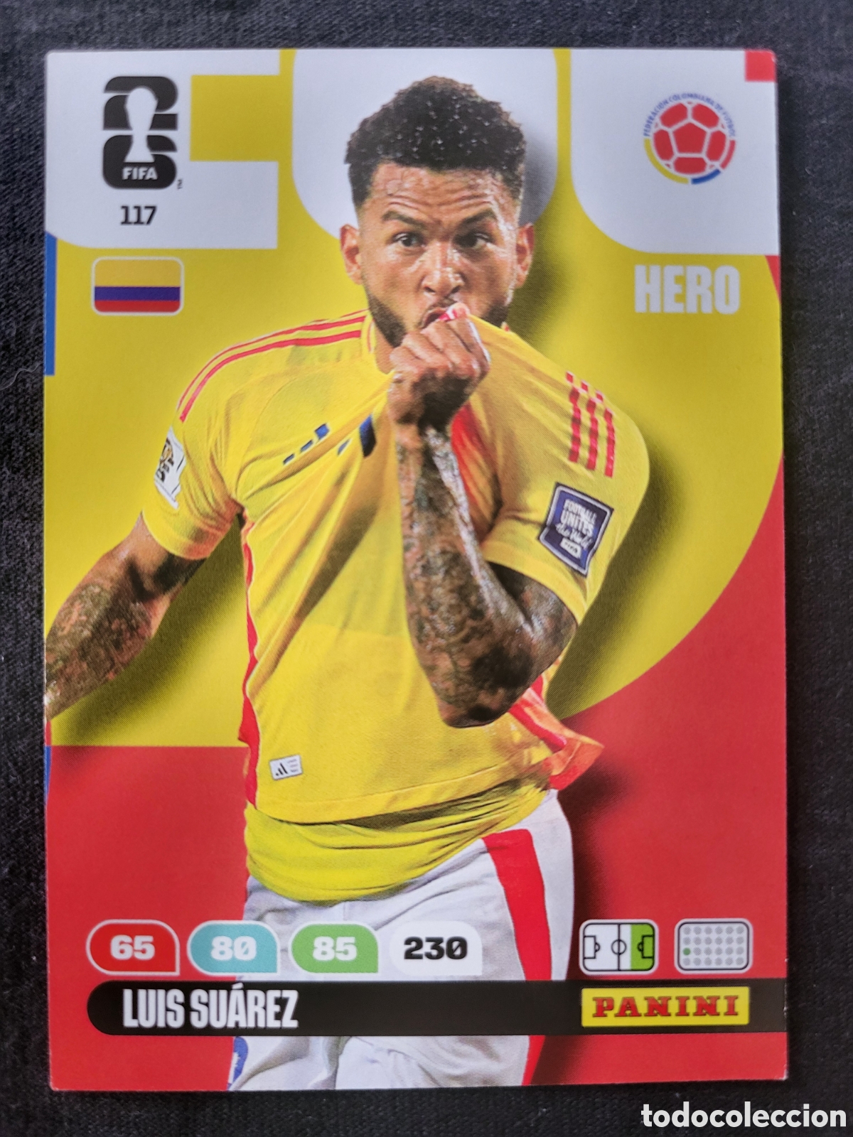 Trading Cards: 117 Luis Su&aacute;rez / Adrenalyn XL FIFA World Cup 2026