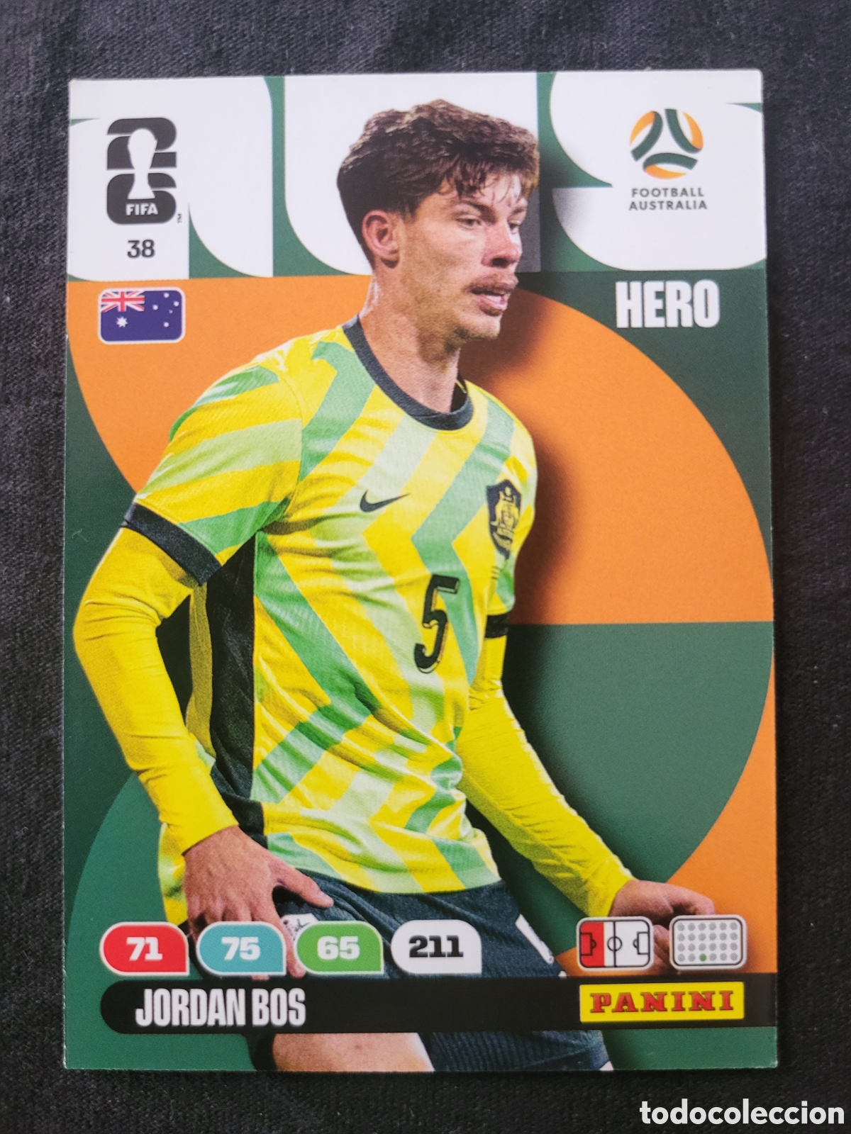 Trading Cards: 38 Jordan Bos / Adrenalyn XL FIFA World Cup 2026