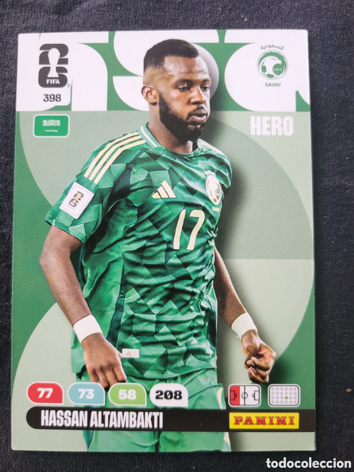 Trading Cards: 398 Hassan Altambakti / Adrenalyn XL FIFA World Cup 2026