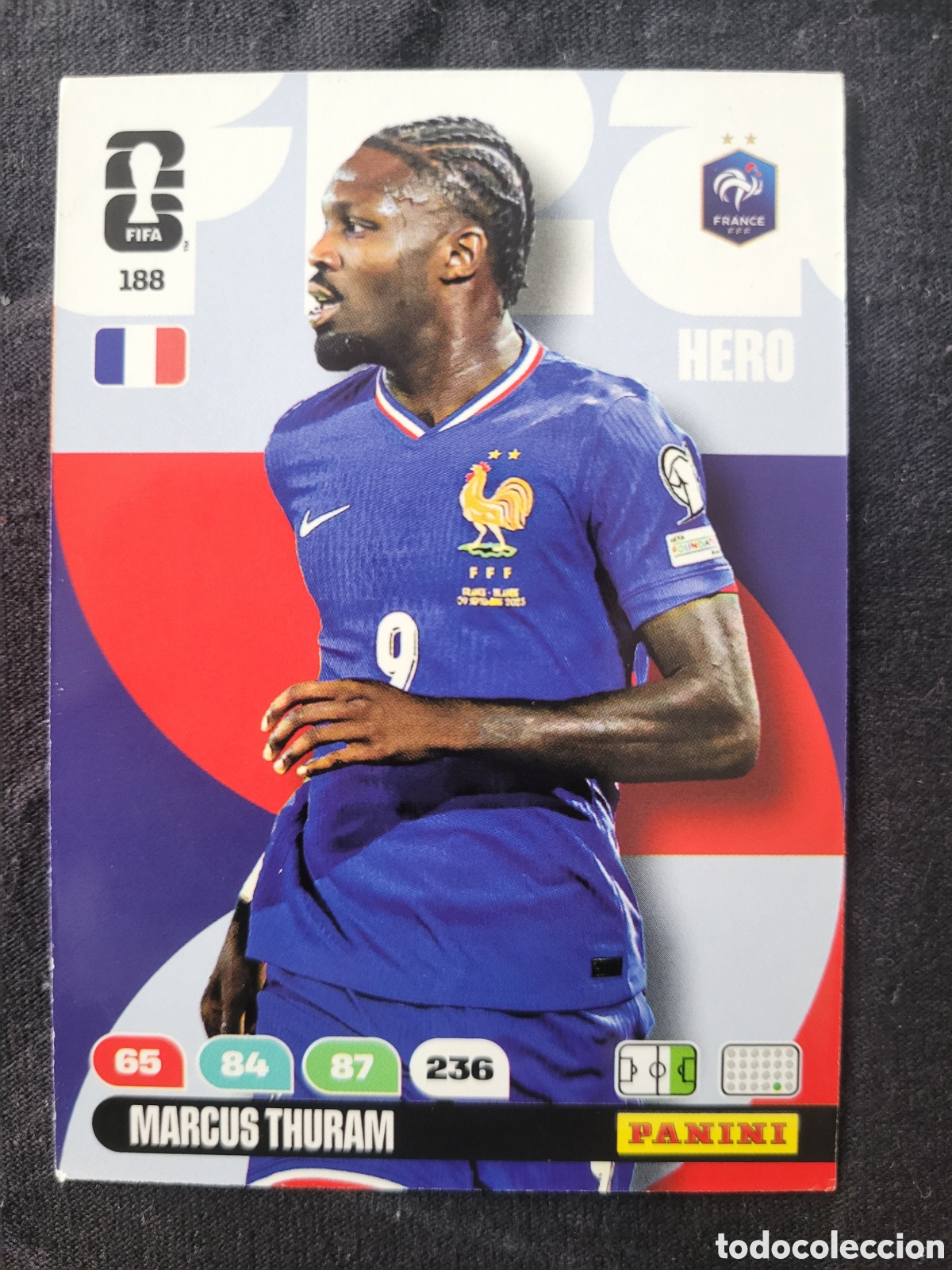 Trading Cards: 188 Marcus Thuram / Adrenalyn XL FIFA World Cup 2026