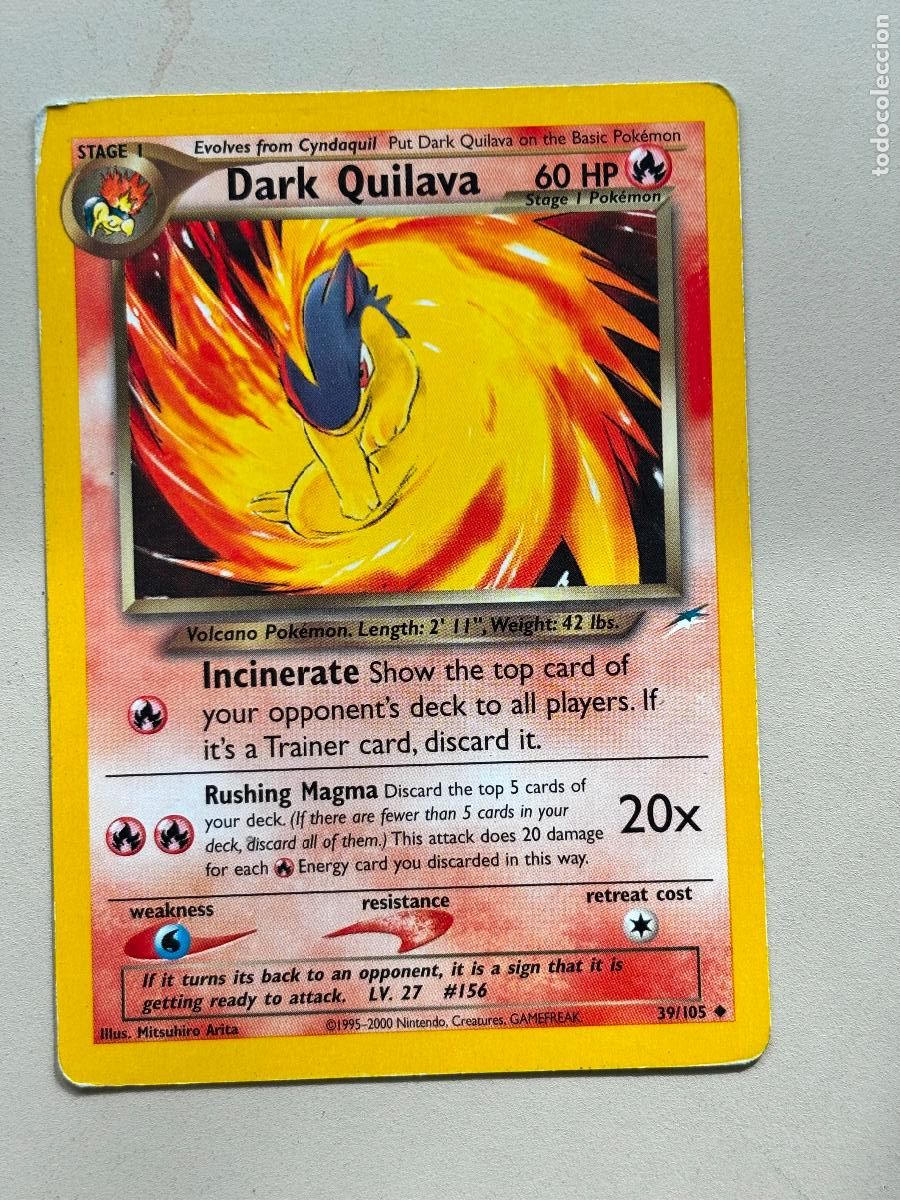 Trading Cards: POKEMON TCG - DARK QUILAVA ( NEO DESTINY ) # 39