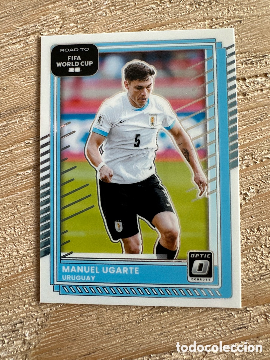 Trading Cards: MANUEL UGARTE URUGUAY 49 DONRUSS OPTIC PARALLEL FIFA ROAD TO WORLD CUP 2026 USA CAN MEX PANINI