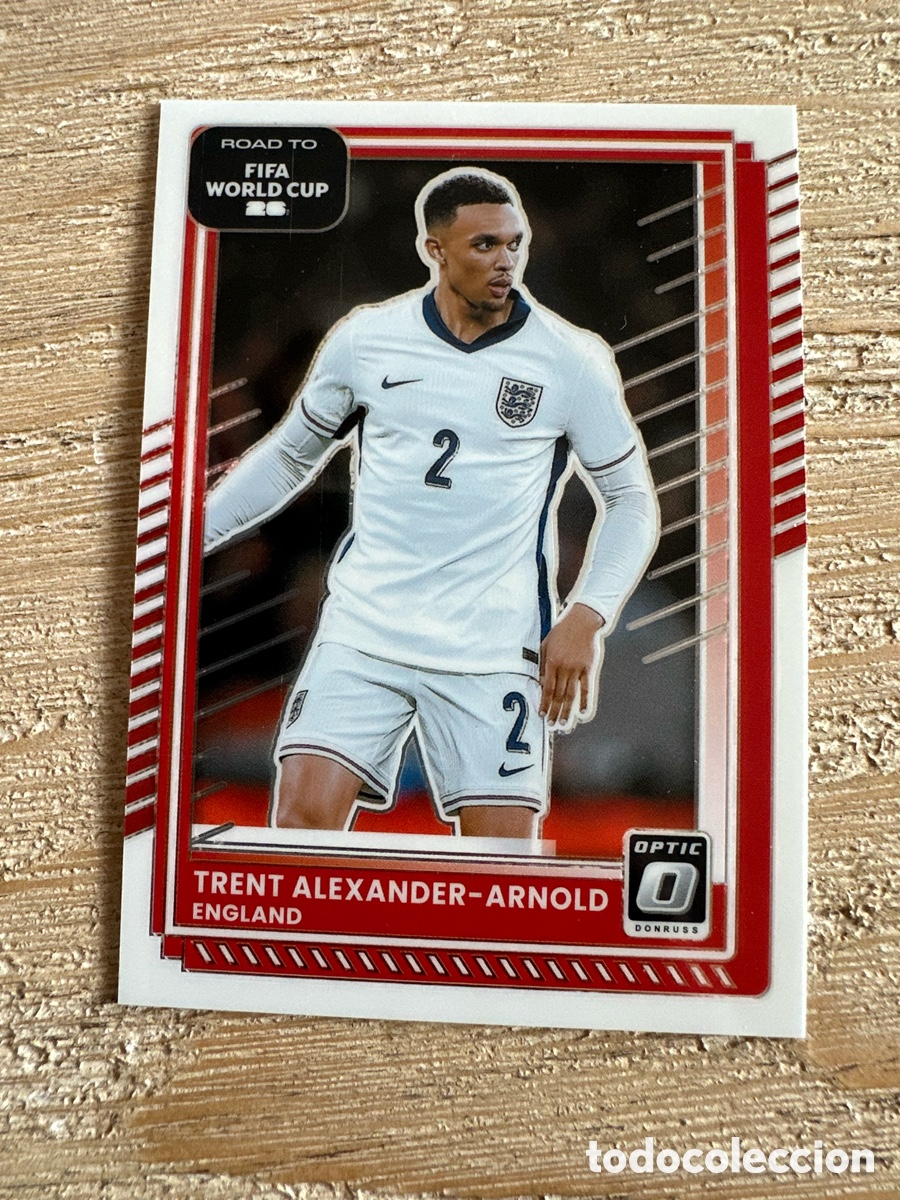 Trading Cards: TRENT ALEXANDER-ARNOLD INGLATERRA 71 DONRUSS OPTIC PARALLEL FIFA WORLD CUP 2026 USA CAN MEX PANINI