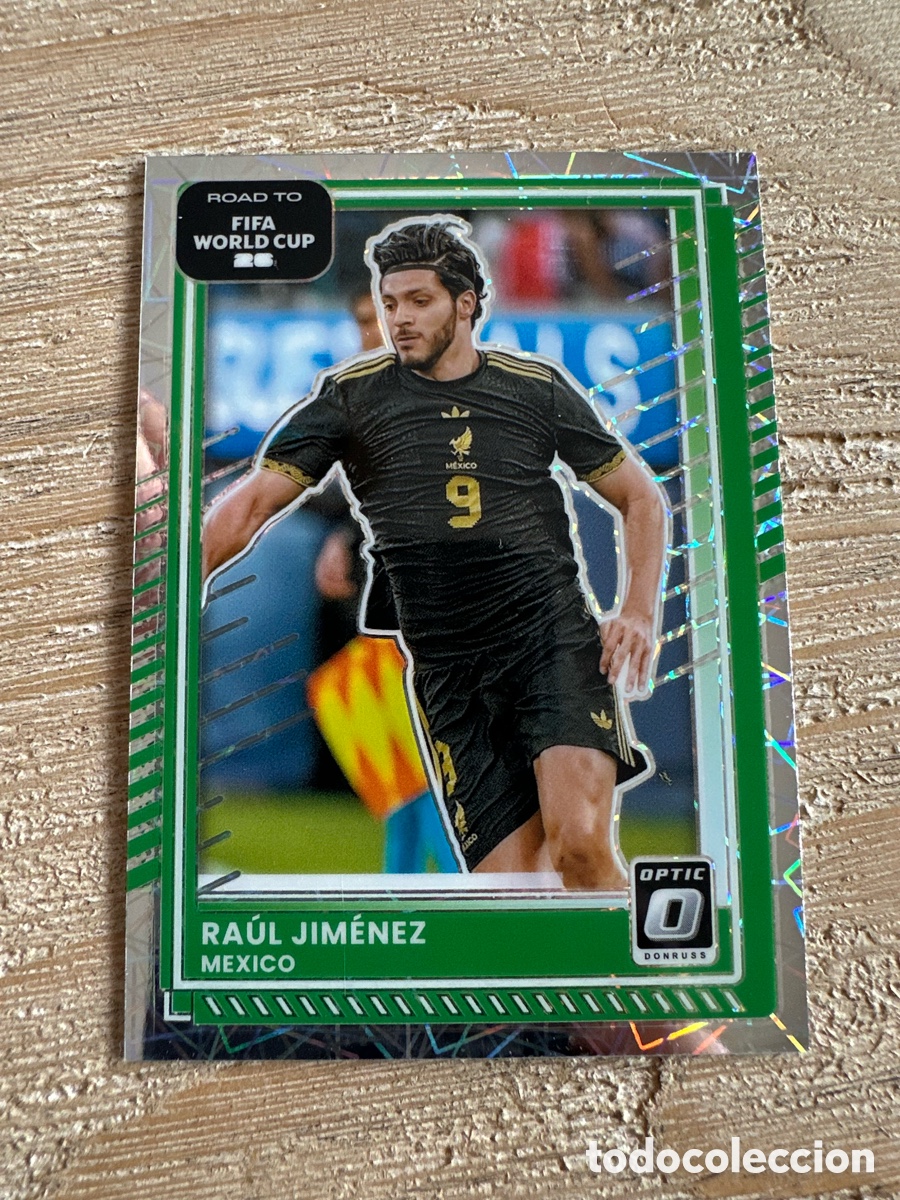 Trading Cards: RAUL JIMENEZ MEXICO 74 DONRUSS OPTIC PARALLEL FIFA ROAD TO WORLD CUP 2026 USA CAN MEX PANINI
