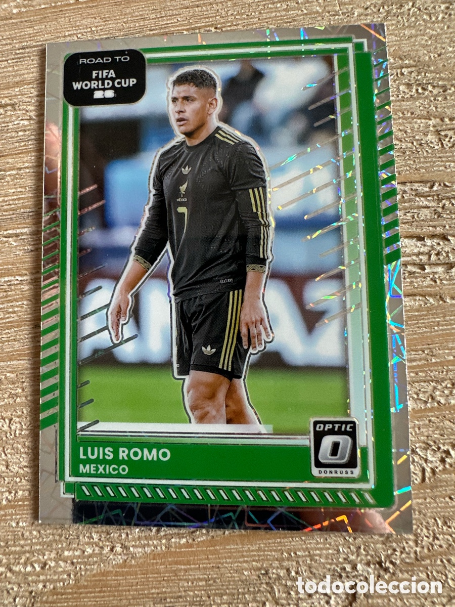 Trading Cards: LUIS ROMO MEXICO 78 DONRUSS OPTIC PARALLEL FIFA ROAD TO WORLD CUP 2026 USA CAN MEX PANINI