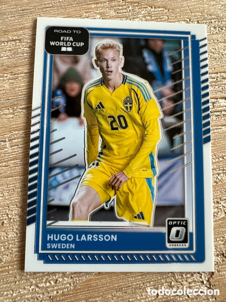 Trading Cards: HUGO LARSSON SUECIA 80 DONRUSS OPTIC PARALLEL FIFA ROAD TO WORLD CUP 2026 USA CAN MEX PANINI
