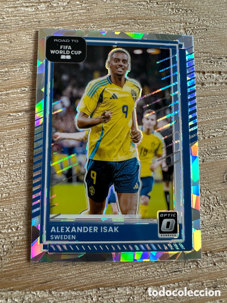 Trading Cards: ALEXANDER ISAK SUECIA 81 DONRUSS PARALLEL FIFA ROAD TO WORLD CUP 2026 USA CAN MEX PANINI