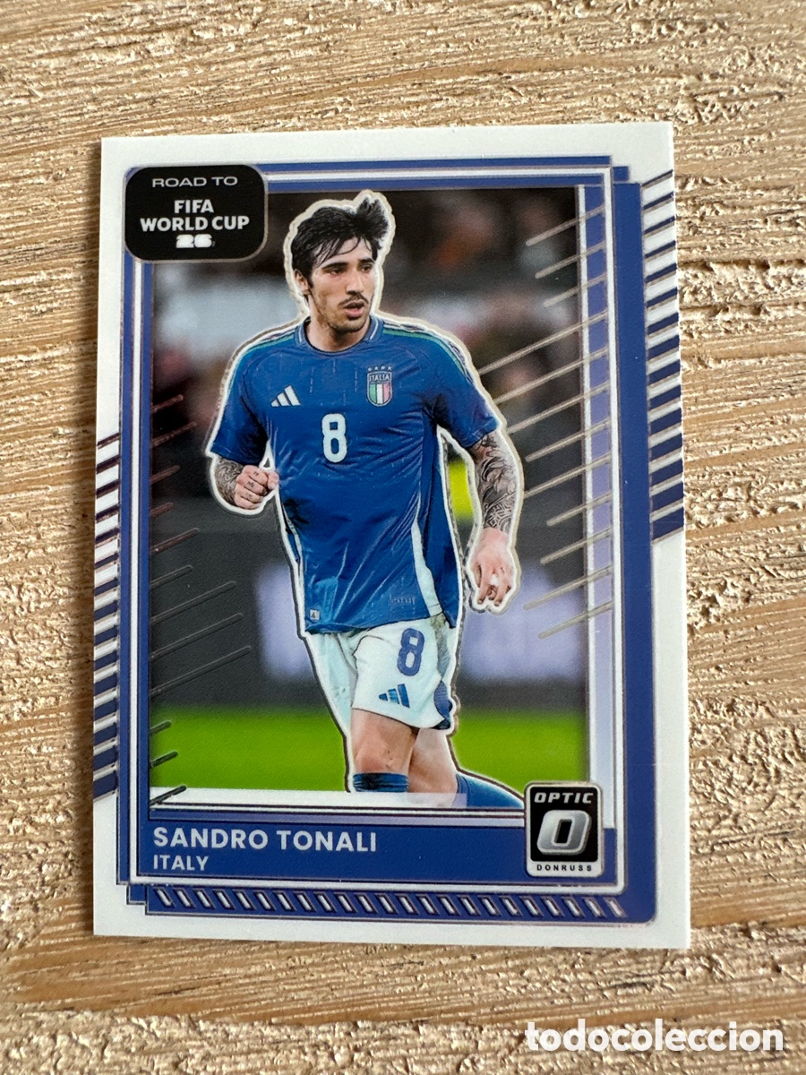 Figurine Collezionabili: SANDRO TONALI ITALIA 110 DONRUSS OPTIC PARALLEL FIFA ROAD WORLD CUP 2026 USA CAN MEX PANINI