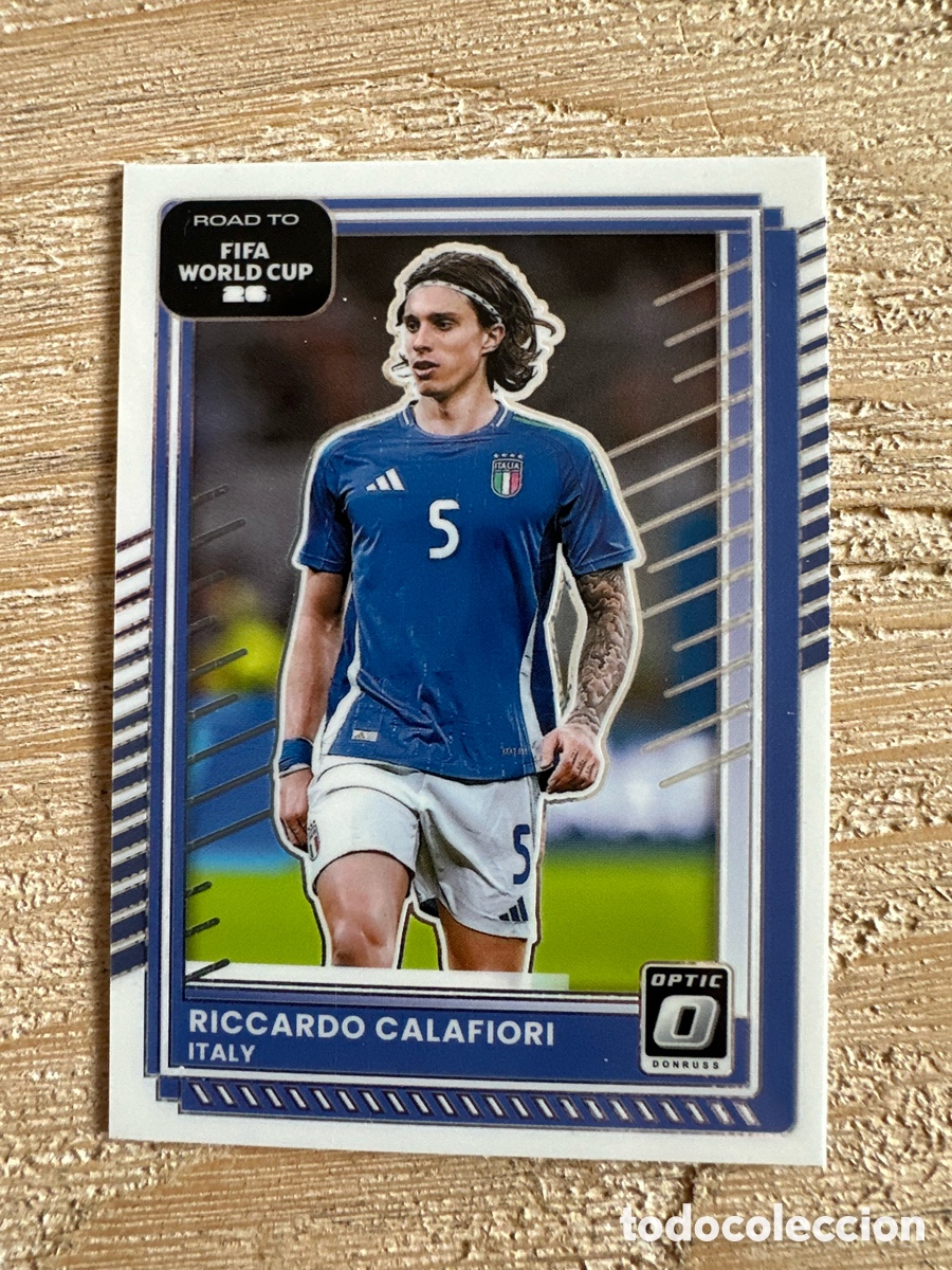 Figurine Collezionabili: RICCARDO CALAFIORI ITALIA 116 DONRUSS OPTIC PARALLEL FIFA ROAD WORLD CUP 2026 USA CAN MEX PANINI