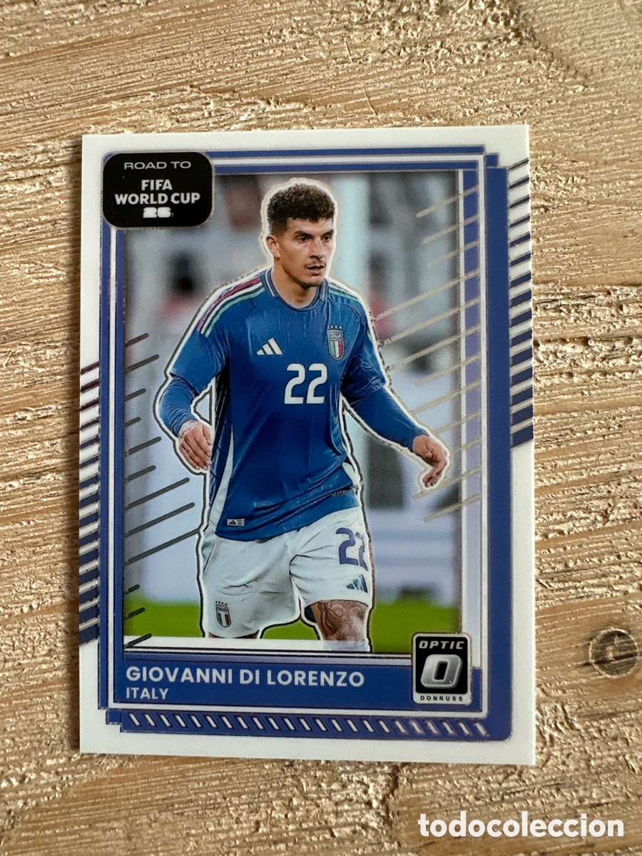 Figurine Collezionabili: GIOVANNI DI LORENZO ITALIA 117 DONRUSS OPTIC PARALLEL FIFA ROAD WORLD CUP 2026 USA CAN MEX PANINI