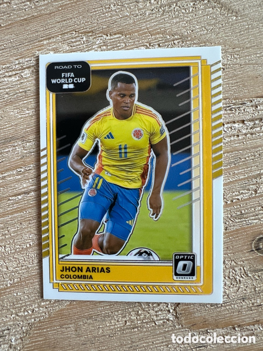 Sammelkarten: JHON ARIAS COLOMBIA 124 DONRUSS OPTIC PARALLEL FIFA ROAD WORLD CUP 2026 USA CAN MEX PANINI