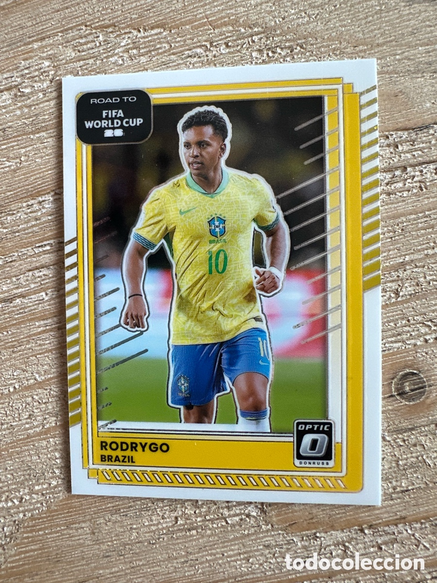 Trading Cards: RODRYGO BRASIL 183 DONRUSS OPTIC PARALLEL FIFA ROAD WORLD CUP 2026 USA CAN MEX PANINI