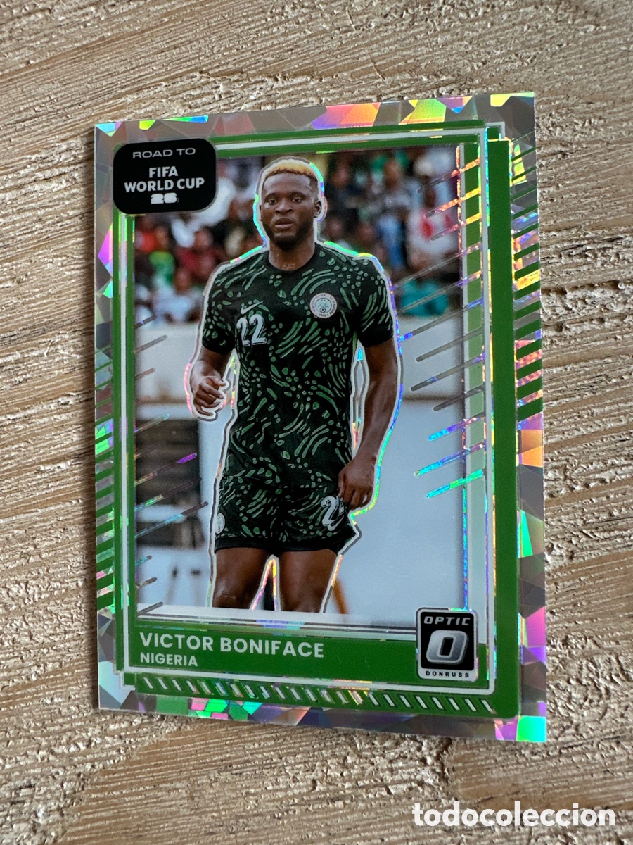 Trading Cards: VICTOR BONIFACE NIGERIA 192 DONRUSS OPTIC PARALLEL FIFA ROAD WORLD CUP 2026 USA CAN MEX PANINI