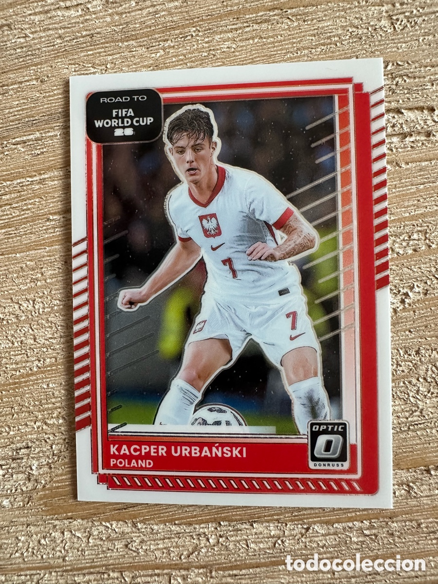 Trading Cards: KACPER URBANSKI POLONIA 198 DONRUSS OPTIC PARALLEL FIFA ROAD WORLD CUP 2026 USA CAN MEX PANINI