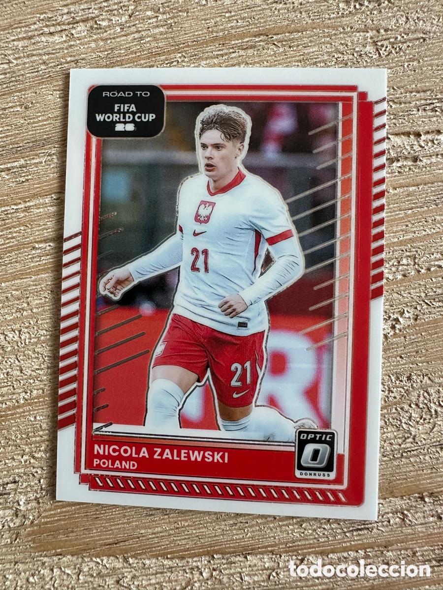 Trading Cards: NICOLA ZALEWSKI POLONIA 200 DONRUSS OPTIC PARALLEL FIFA ROAD WORLD CUP 2026 USA CAN MEX PANINI
