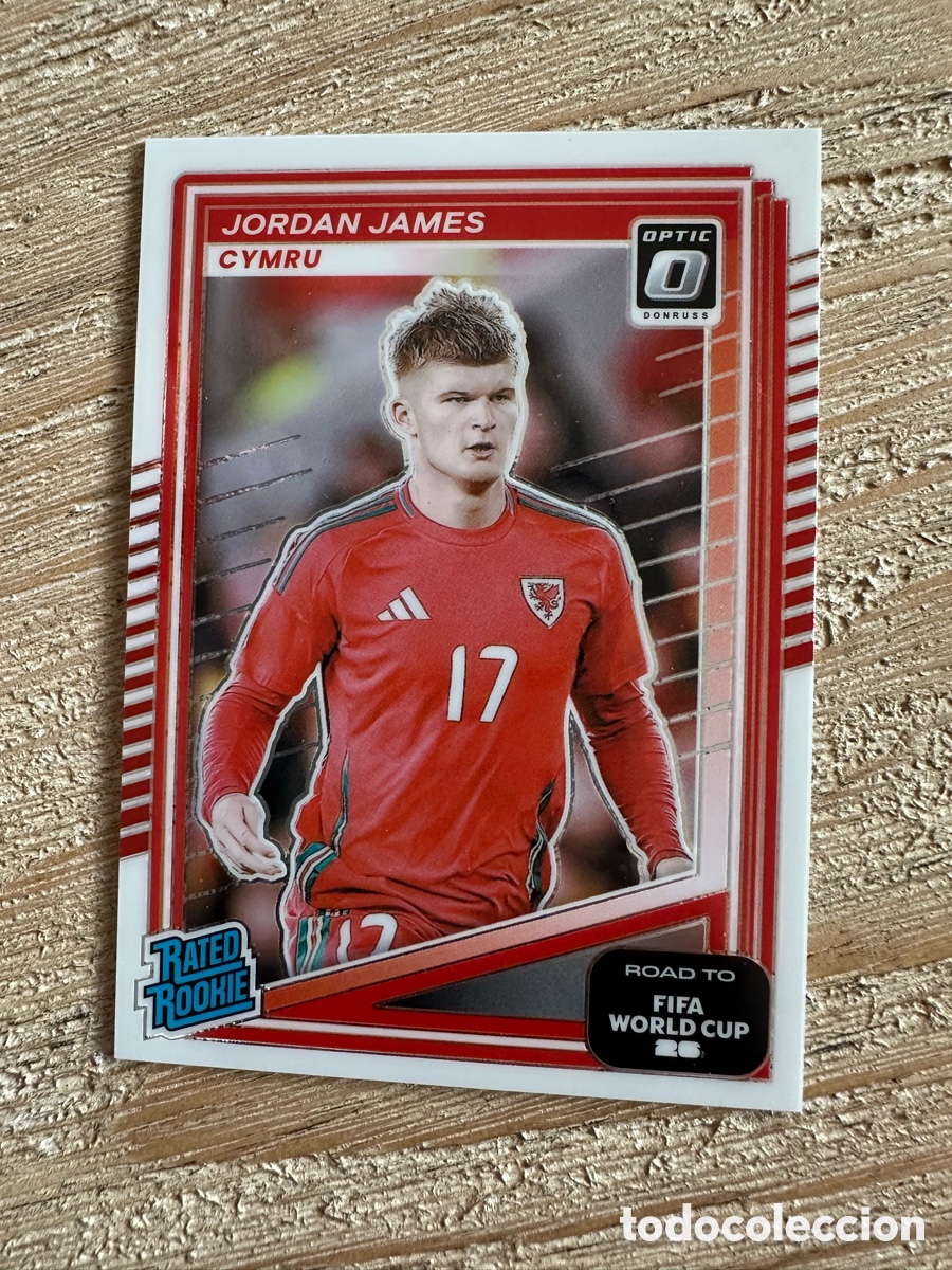 Trading Cards: JORDAN JAMES GALES 206 RATED ROOKIE DONRUSS OPTIC PARALLEL FIFA WORLD CUP 2026 MUNDIAL PANINI