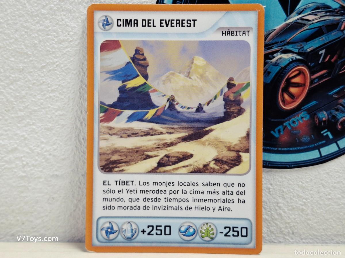 Trading Cards: Carta Cima Del Everest 414 Invizimals 2014 Panini