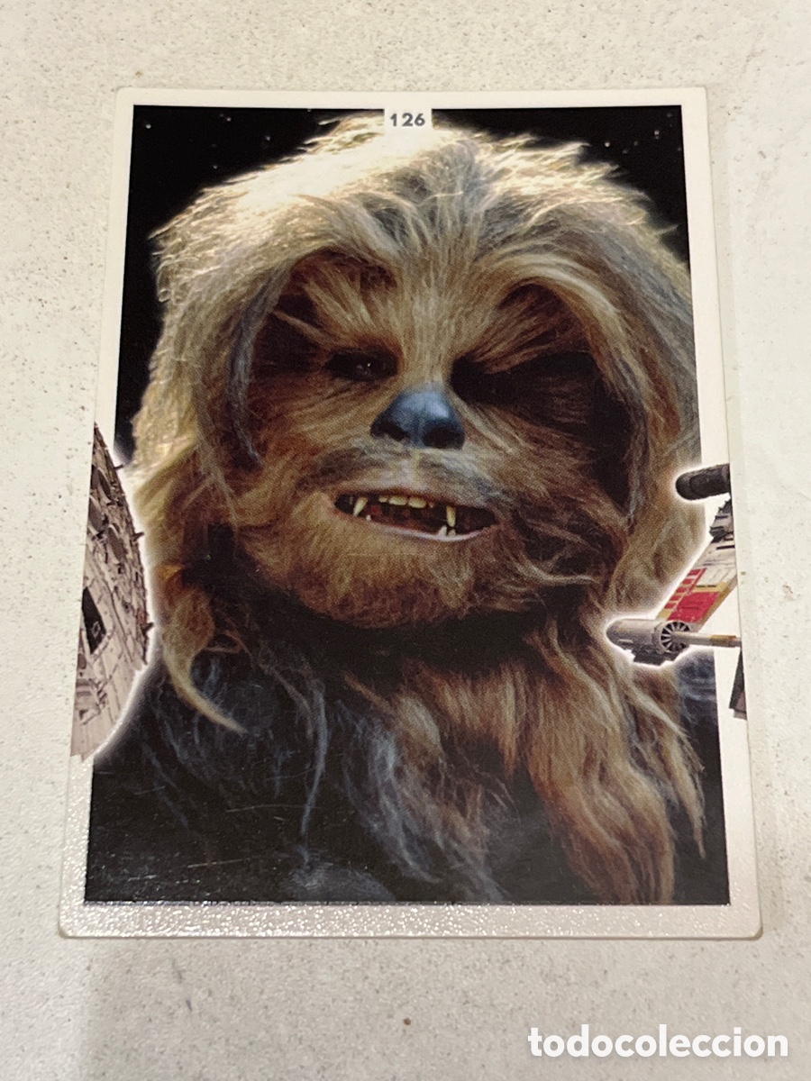 Trading Cards: Cromo Star Wars Topps Force Attax Trading Card N&deg;126 Chewbacca