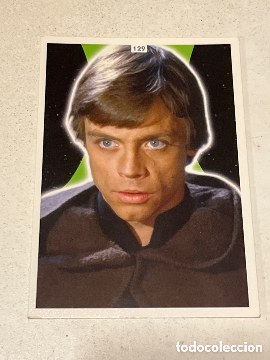 Trading Cards: Cromo Star Wars Topps Force Attax Trading Card N&deg;129 Luke Skywalker