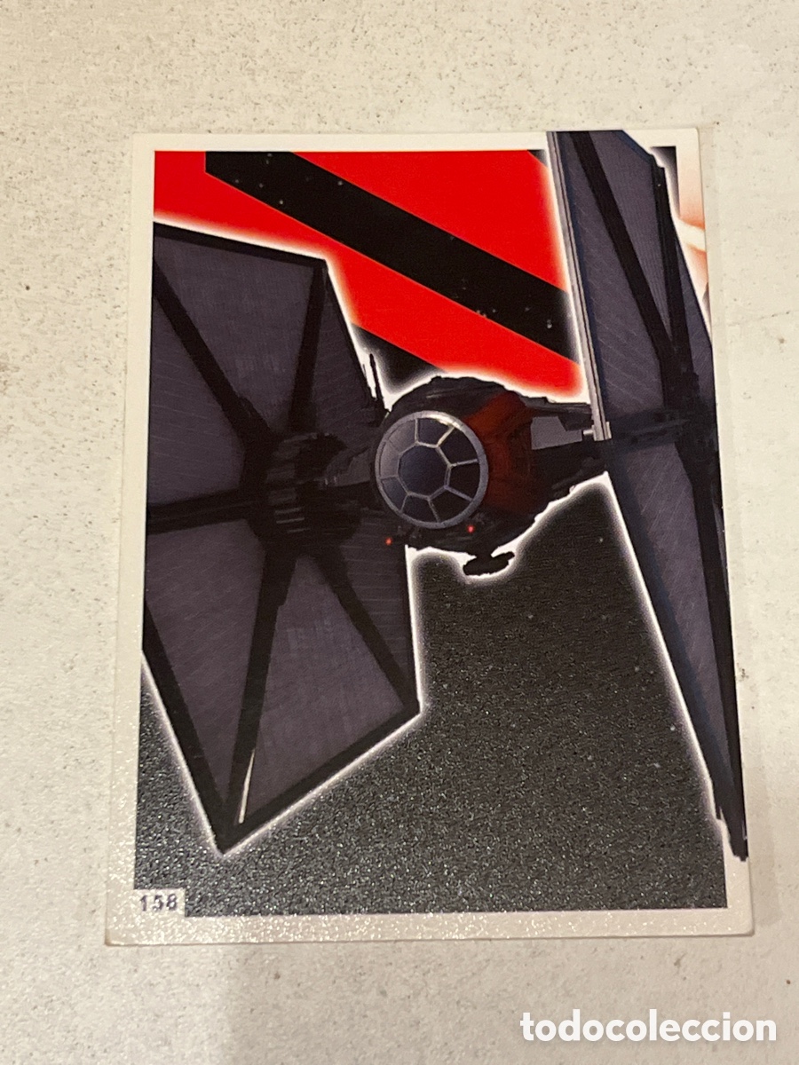 Trading Cards: Cromo Star Wars Topps Force Attax Trading Card N&deg;158 TIE Fighter