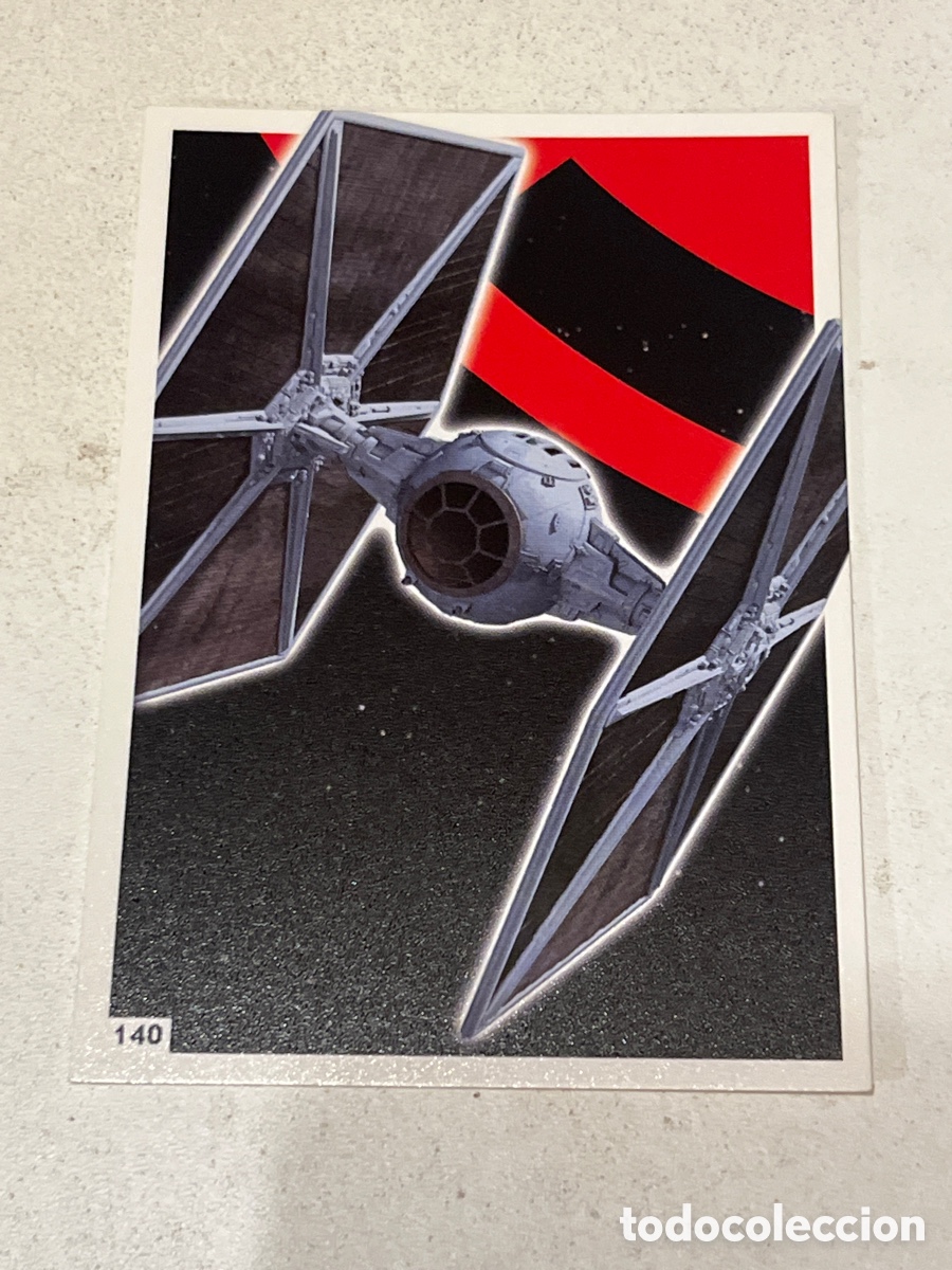 Trading Cards: Cromo Star Wars Topps Force Attax Trading Card N&deg;140 TIE Fighter