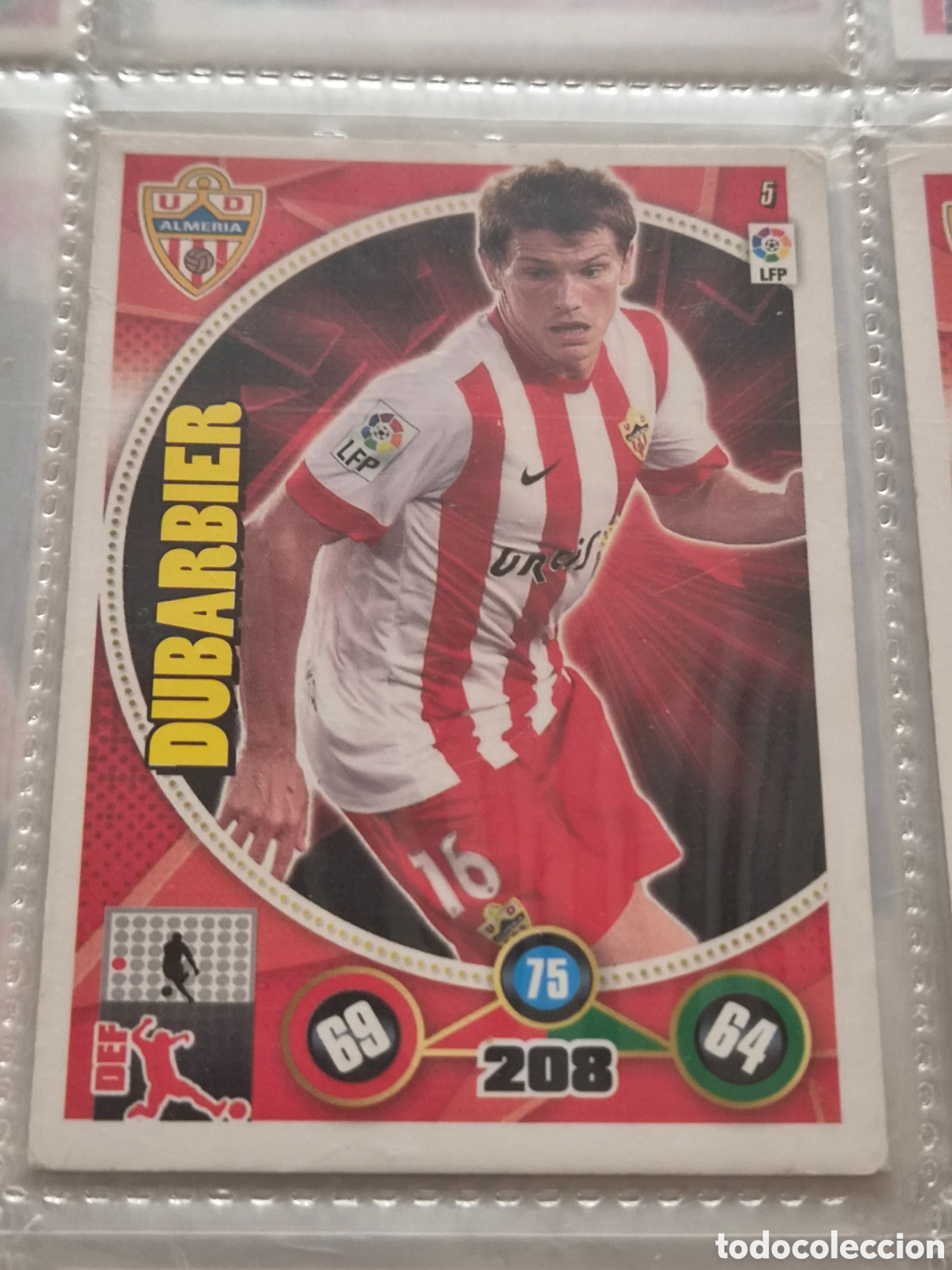 Trading Cards: 5 - DUBARBIER , ALMER&Iacute;A ADRENALYN 2014-2015