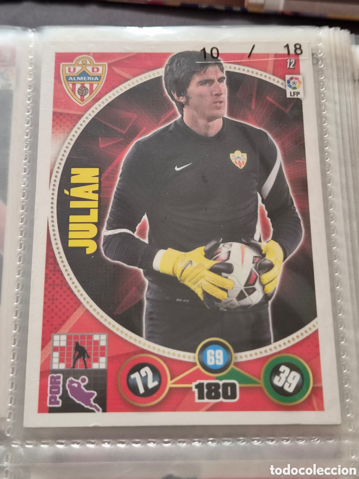 Trading Cards: 12 - JULI&Aacute;N, ALMER&Iacute;A ADRENALYN 2014-2015