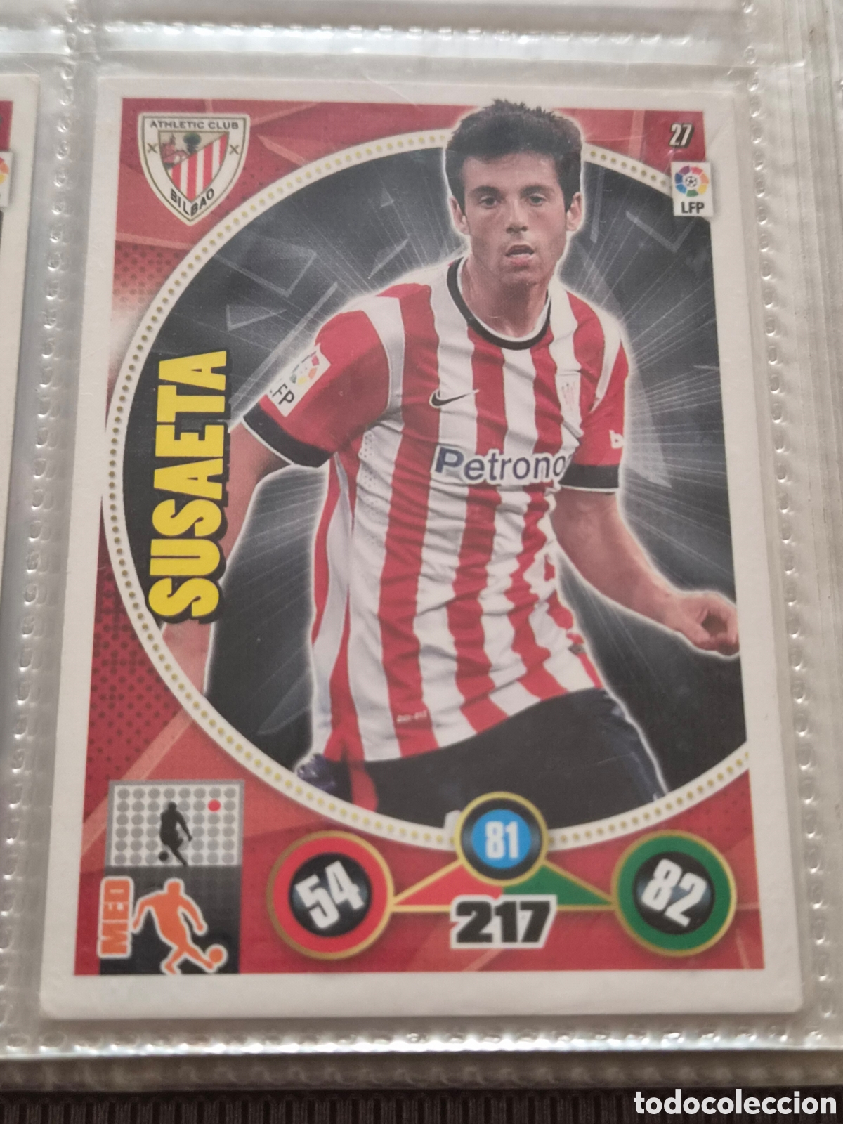 Trading Cards: 27 - SUSAETA , AT.BILBAO ADRENALYN 2014-2015
