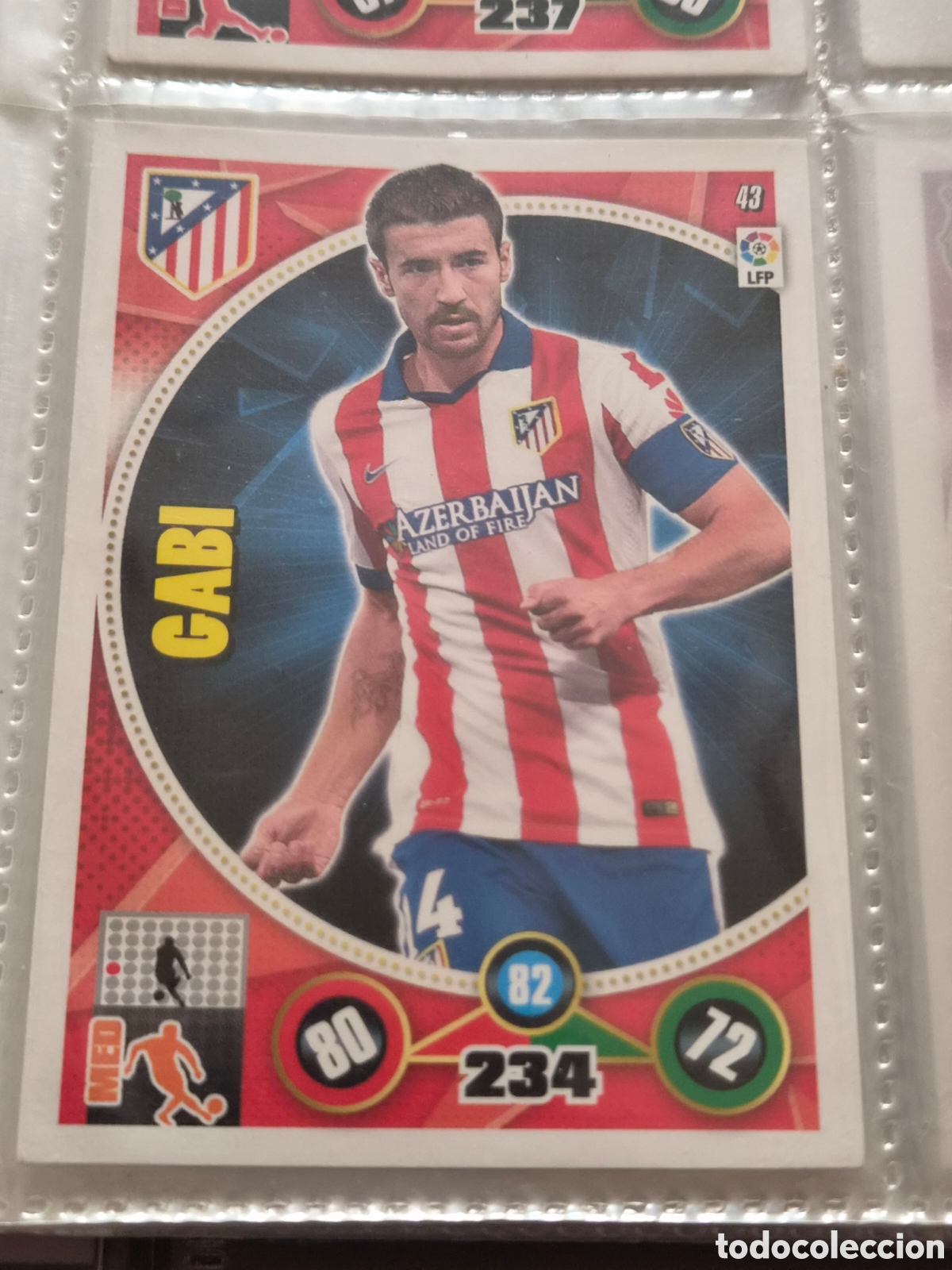 Trading Cards: 43 - GABI , AT.MADRID ADRENALYN 2014-2015