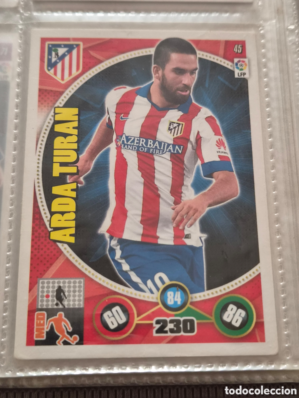 Trading Cards: 45 - ARDA TURAN, AT.MADRID ADRENALYN 2014-2015