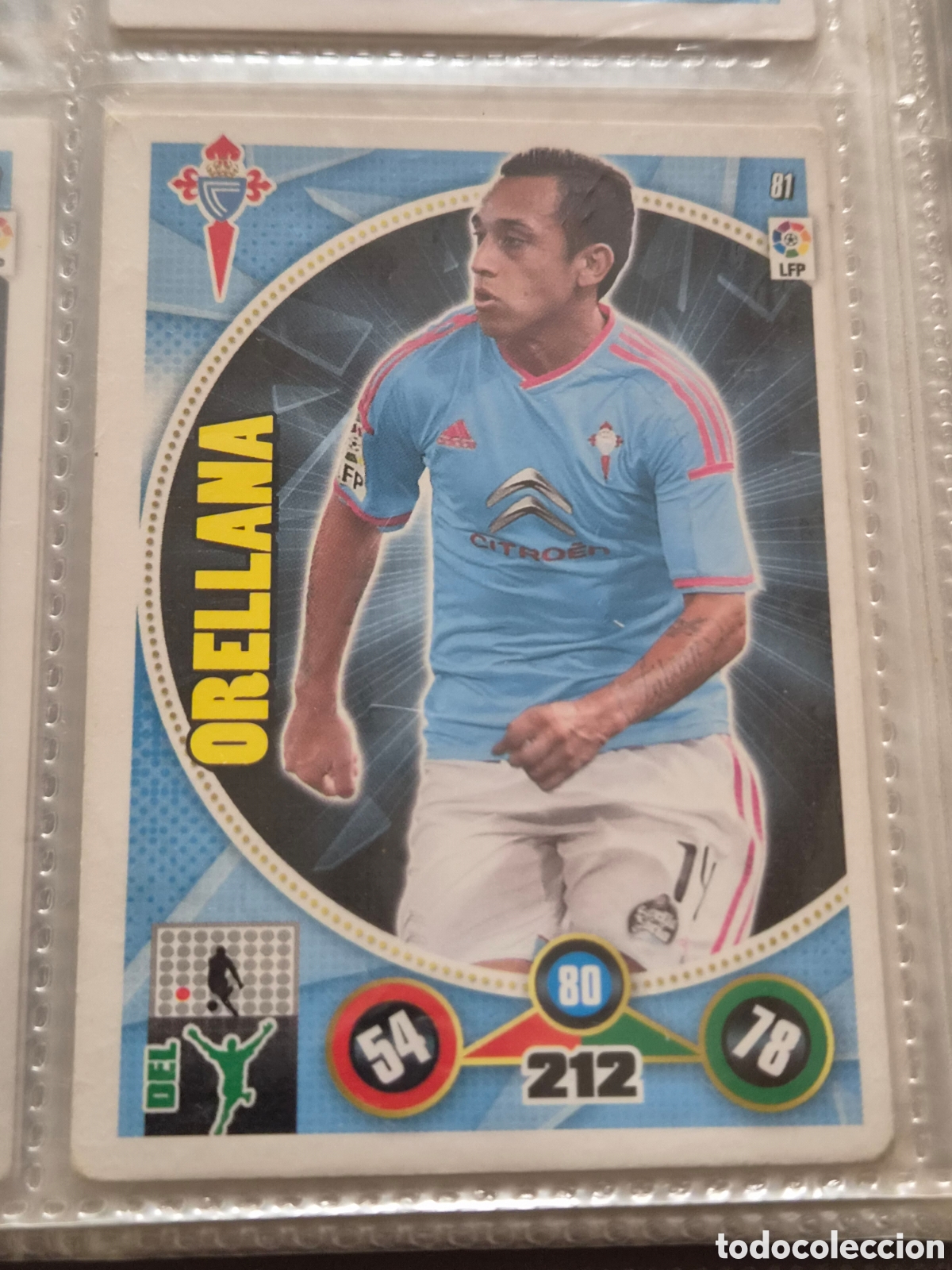 Trading Cards: 81 - ORELLANA, CELTA ADRENALYN 2014-2015