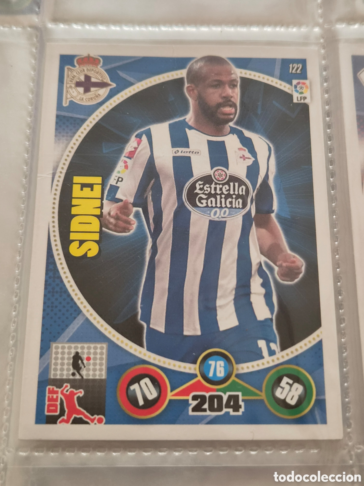 Trading Cards: 122 - SIDNEI , DEPORTIVO ADRENALYN 2014-2015