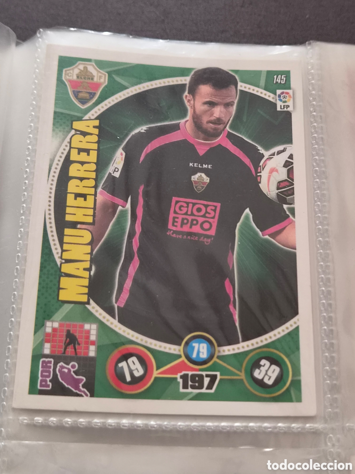 Trading Cards: 145 - MANU HERRERA, ELCHE ADRENALYN 2014-2015
