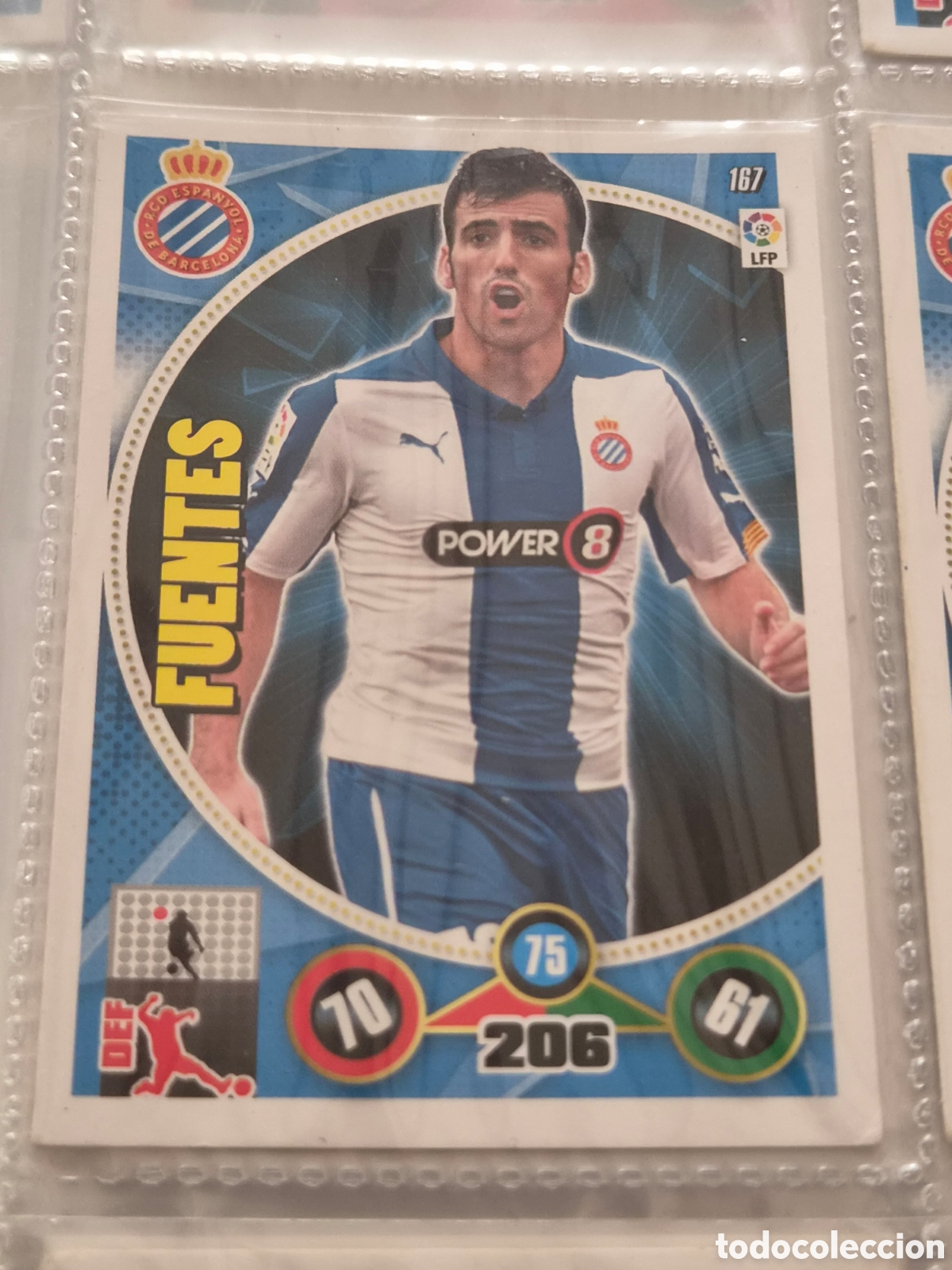 Trading Cards: 167 - FUENTES, ESPA&Ntilde;OL ADRENALYN 2014-2015