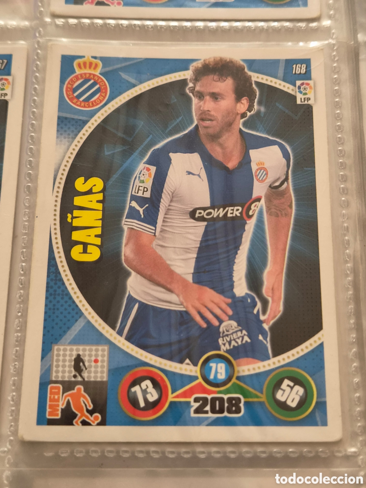 Trading Cards: 168 - CA&Ntilde;AS , ESPA&Ntilde;OL ADRENALYN 2014-2015
