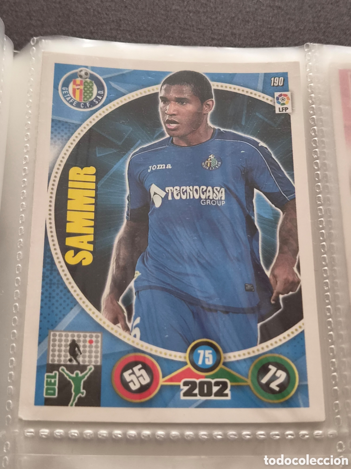Sammelkarten: 190 - SAMMIR , GETAFE ADRENALYN 2014-2015