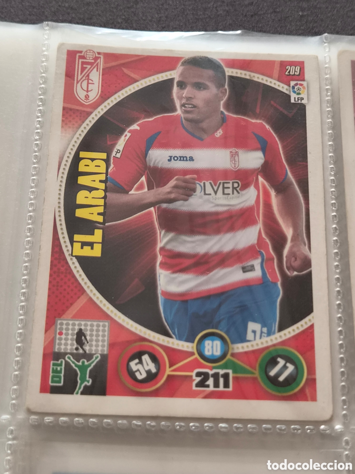 Trading Cards: 209 - EL ARABI , GRANADA ADRENALYN 2014-2015