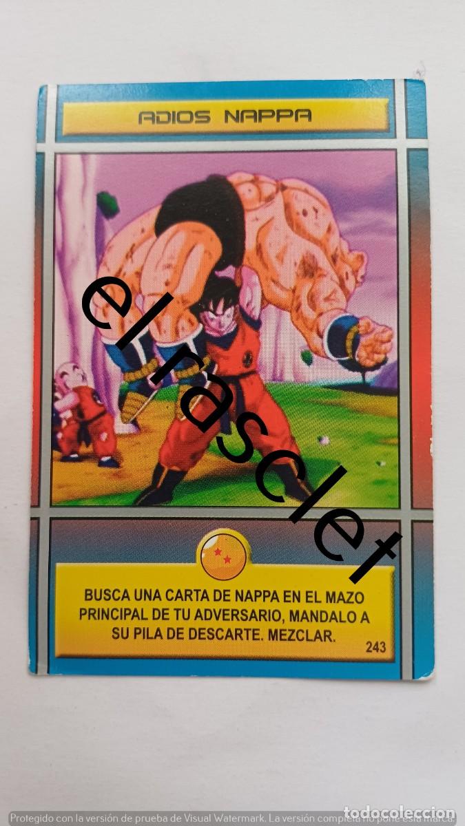Trading Cards: CARTA/CROMO DRAGONBALL Z - NUMERO 243