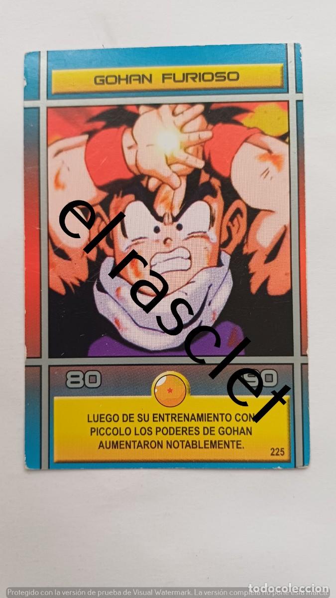 Trading Cards: CARTA/CROMO DRAGONBALL Z - NUMERO 225