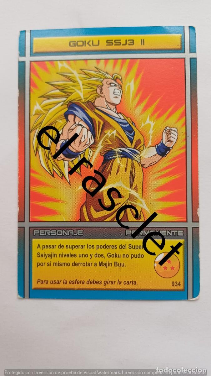 Cartas Colecion&aacute;veis: CARTA/CROMO DRAGONBALL Z - NUMERO 934
