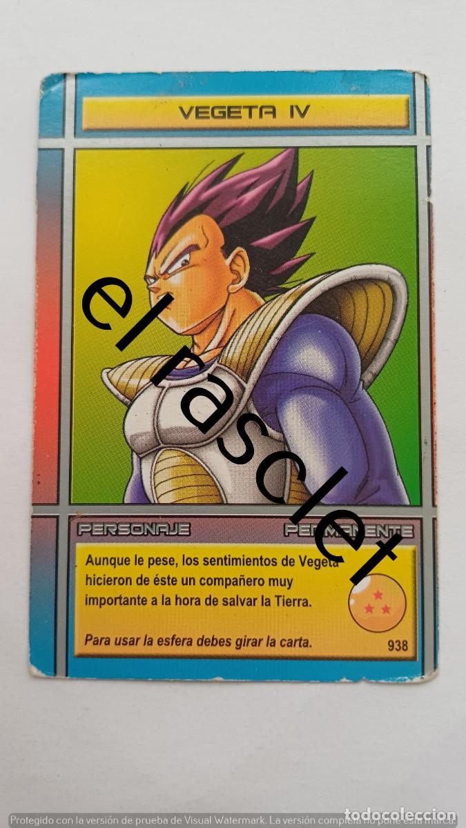 Cartas Colecion&aacute;veis: CARTA/CROMO DRAGONBALL Z - NUMERO 938