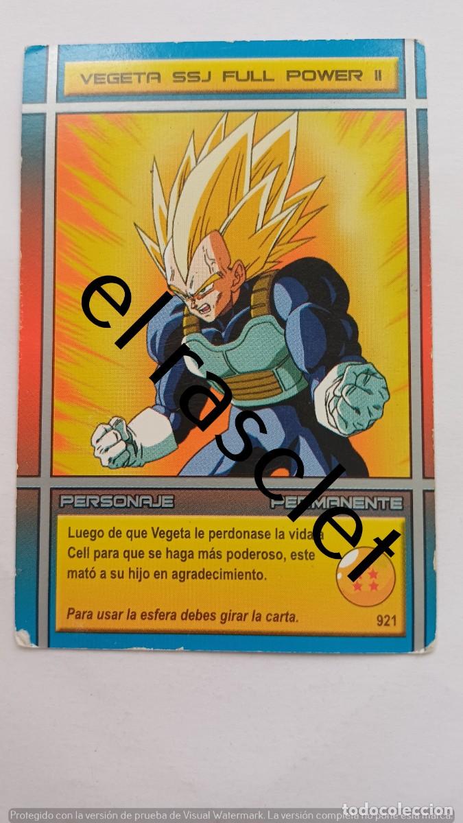 Trading Cards: CARTA/CROMO DRAGONBALL Z - NUMERO 921