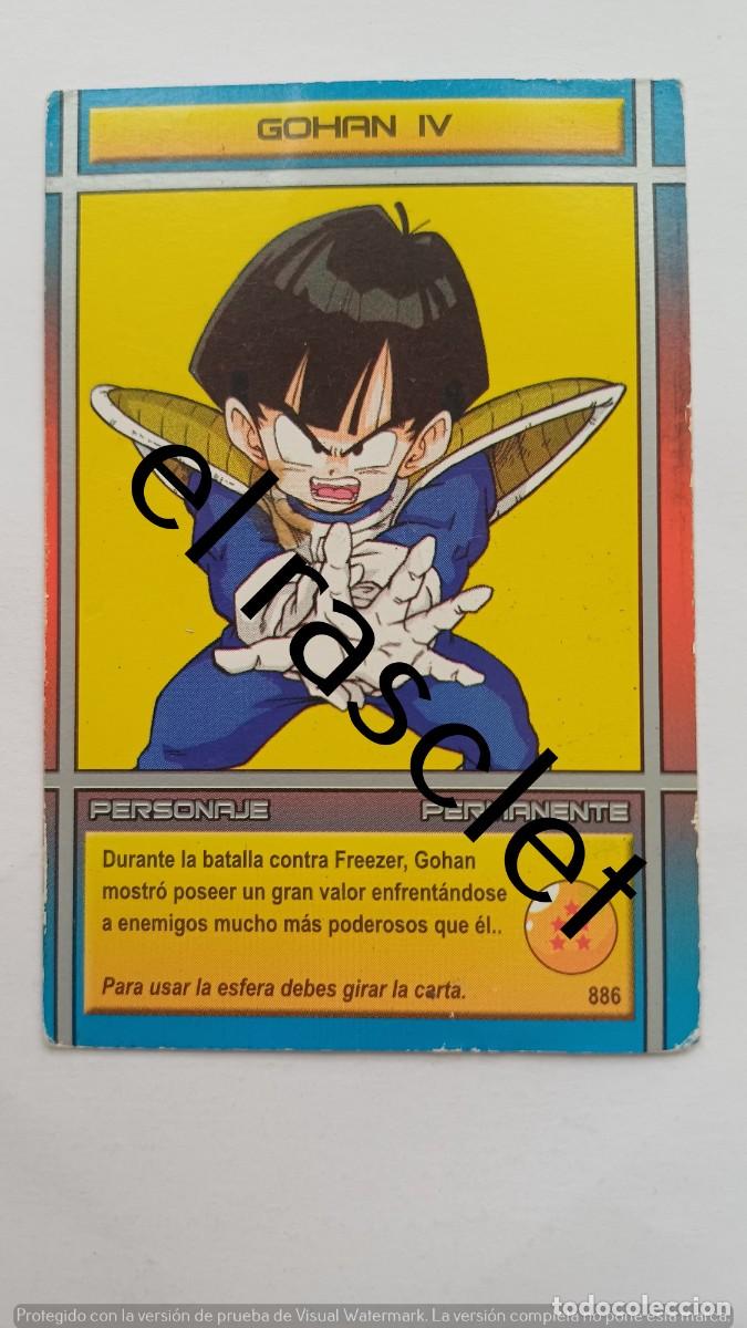 Trading Cards: CARTA/CROMO DRAGONBALL Z - NUMERO 886