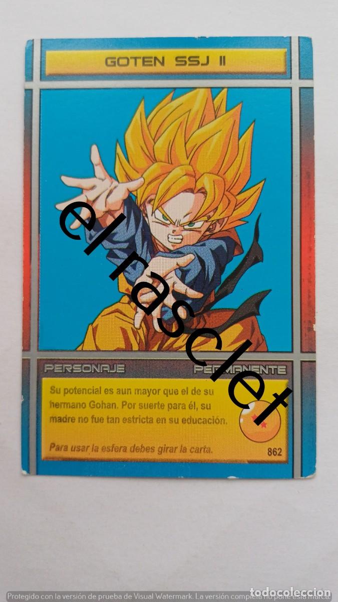 Trading Cards: CARTA/CROMO DRAGONBALL Z - NUMERO 862