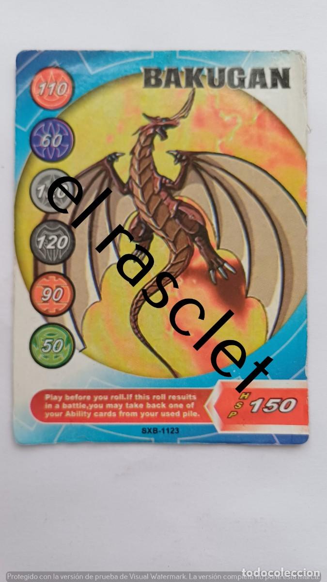 Trading Cards: CARTA/CROMO BAK-UGAN -SXB 1123