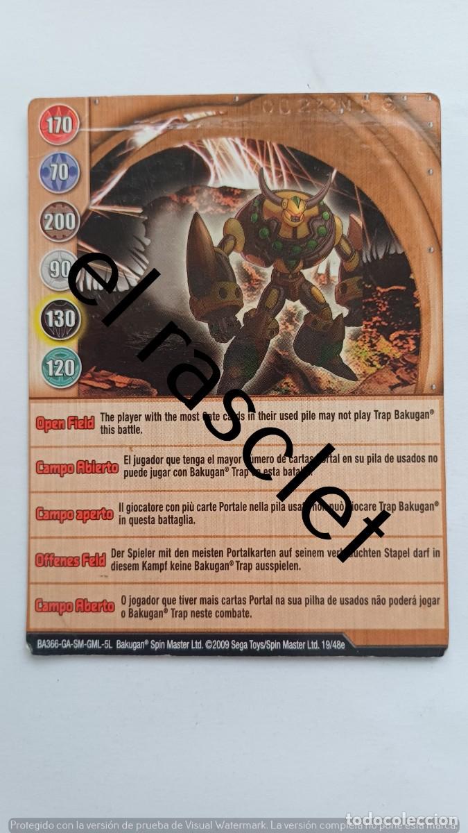Trading Cards: CARTA/CROMO BAK-UGAN -
