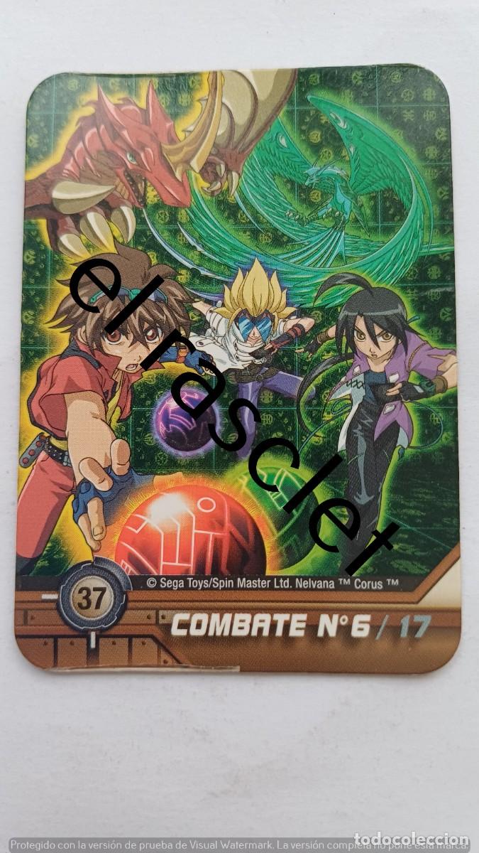 Trading Cards: CARTA/CROMO BAK-UGAN -COMBATE 5/17