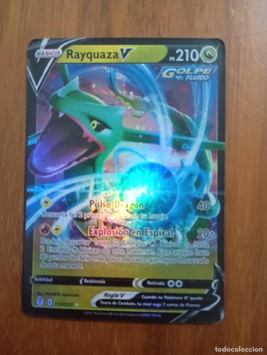 Trading cards: CROMO POKEMON. RAYQUAZA V - Foto 1