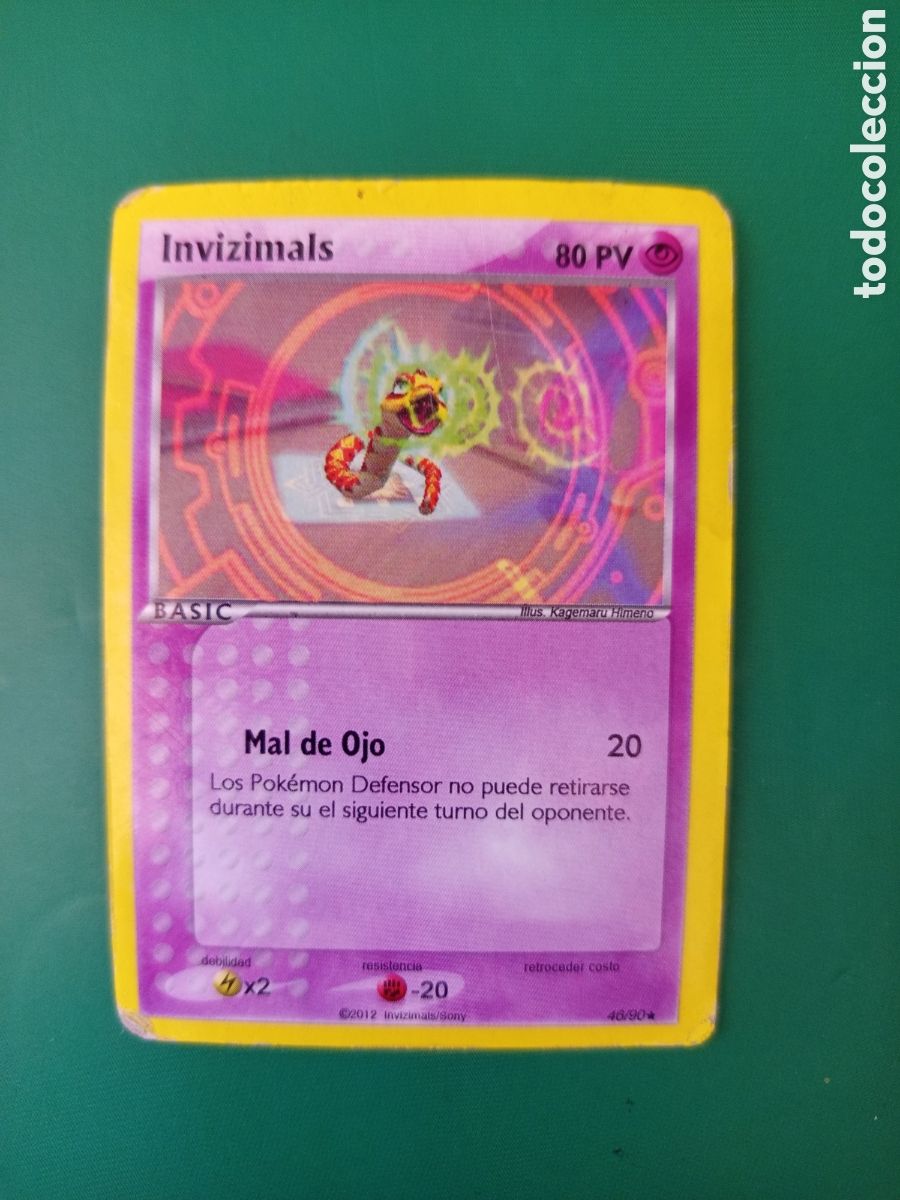 Trading Cards: ❇️ CARTA INVIZIMALS BASIC LAS TRIBUS PERDIDAS 46/90 2012 INVIZIMALS SONY ❇️