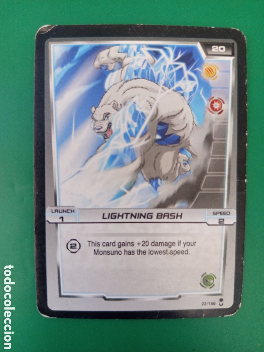 Trading Cards: ❇️ CARTA CROMO TRADING CARD GAME - MONSUNO 2013 - LIGHTNING BASH 22 / 156❇️